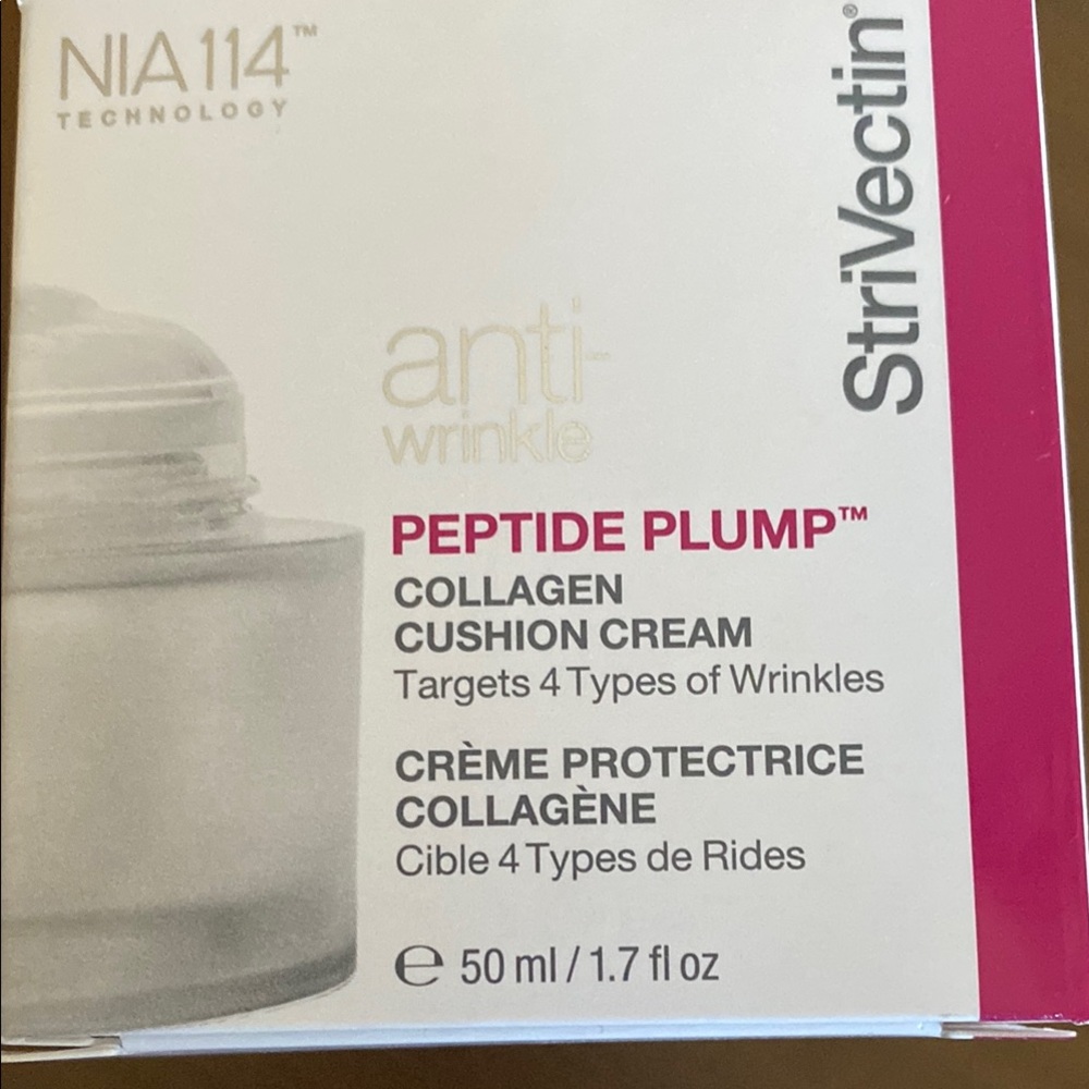 StriVectin Peptide Plump Collagen Cushion Cream - White and Pink
